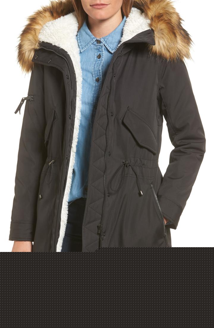 Women's The North Face Miss Metro Ii Water Repellent 550 Fill Power Down Hooded Parka, Size - White