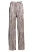 Women's Leith Metallic Pleat Pants - Metallic
