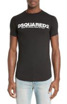 Men's Dsquared2 Logo Graphic T-shirt - Black