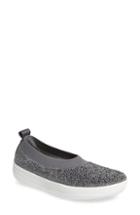 Women's Fitflop Uberknit Slip-on Sneaker M - Grey