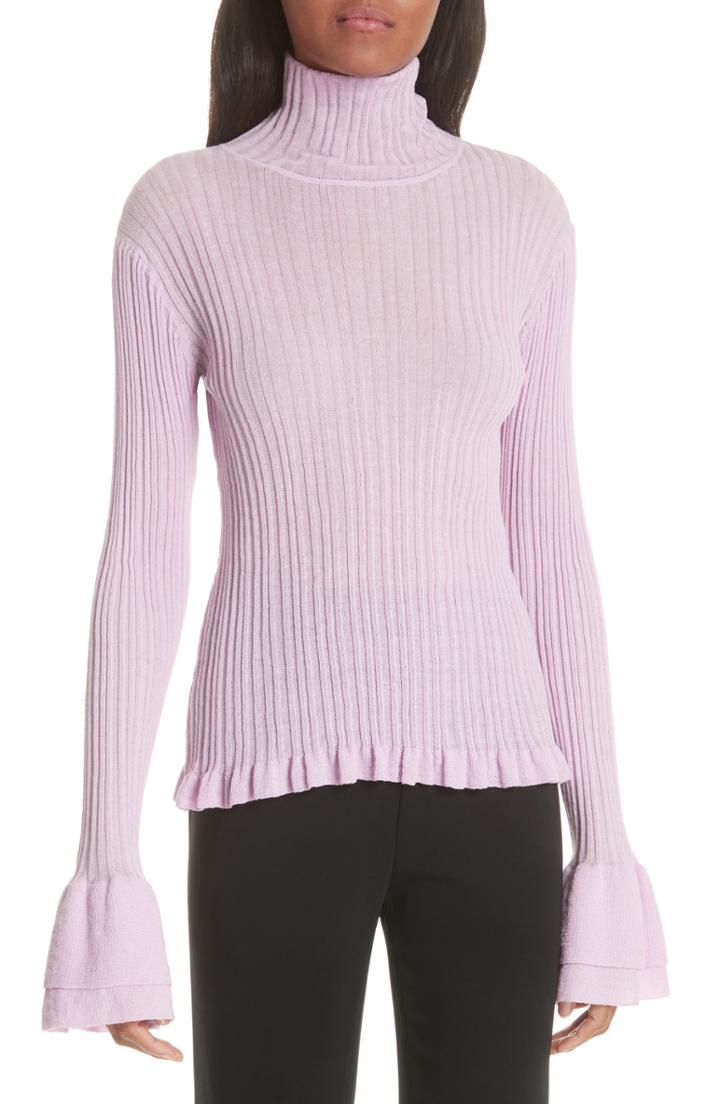 Women's Cinq A Sept Zabrina Flare Cuff Sweater