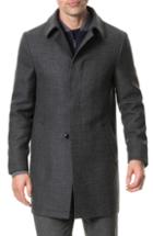 Men's Rodd & Gunn Domain Corner Fit Overcoat, Size Xx-large - Grey