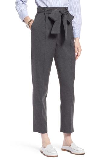 Women's 1901 Tie Waist Ankle Pants - Grey