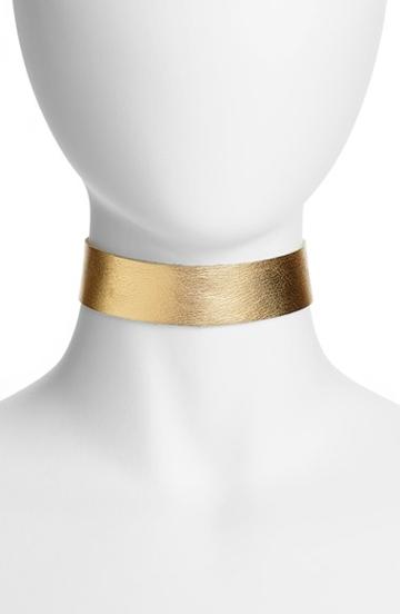 Women's Frasier Sterling Born To Be Wild Leather Choker