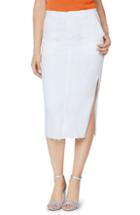 Women's Sam Edelman Maribelle Release Hem Midi Skirt - White