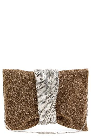 Jimmy Choo Chandra Metallic Clutch -