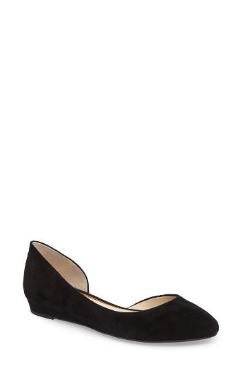 Women's Jessica Simpson Lynsey D'orsay Flat M - Black