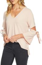 Women's 1.state Cozy Slit Sleeve Top, Size - Pink