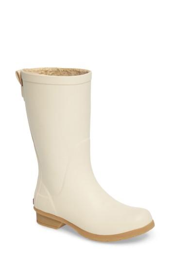 Women's Chooka Bainbridge Rain Boot M - Ivory