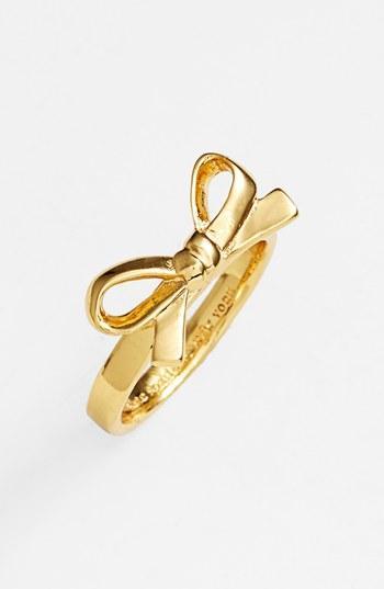 Kate Spade New York 'skinny Mini' Bow Ring