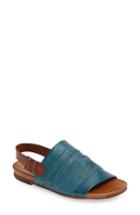 Women's Miz Mooz Abbey Sandal .5 M - Blue