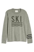 Men's Sol Angeles Ski Waves Long Sleeve T-shirt, Size - Grey
