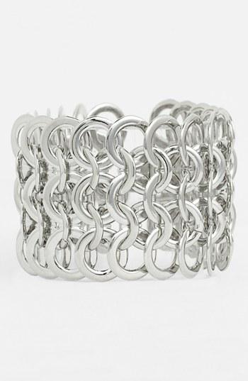 Natasha Couture 'multi Circle' Bracelet Silver