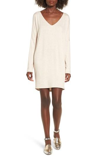 Women's Bp. V-neck Dress - Beige