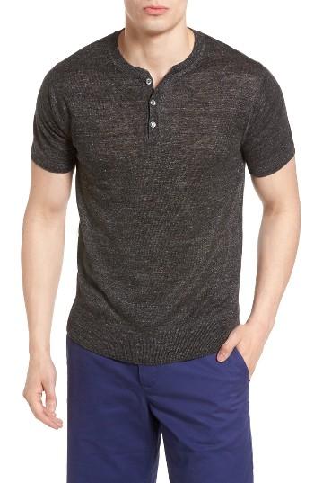 Men's Bonobos Linen Henley T-shirt