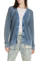 Women's Rag & Bone/jean Kyra Cardigan, Size - Blue