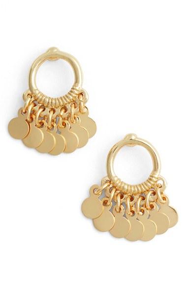 Women's Argento Vivo Vermeil Frontal Drop Earrings