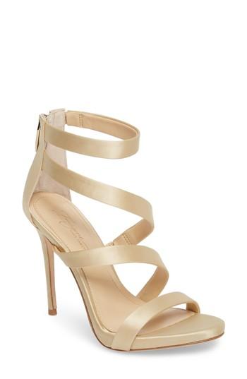 Women's Imagine Vince Camuto Dalles Strappy Sandal, Size 5.5 M - Metallic