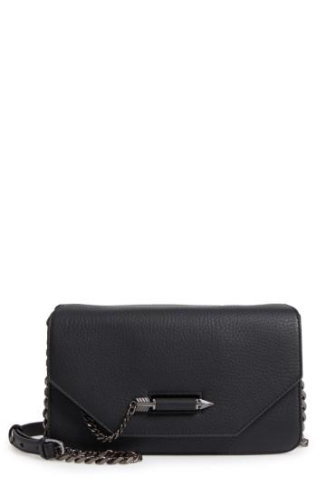 Mackage Cortney Nappa Leather Shoulder/crossbody Bag - Black