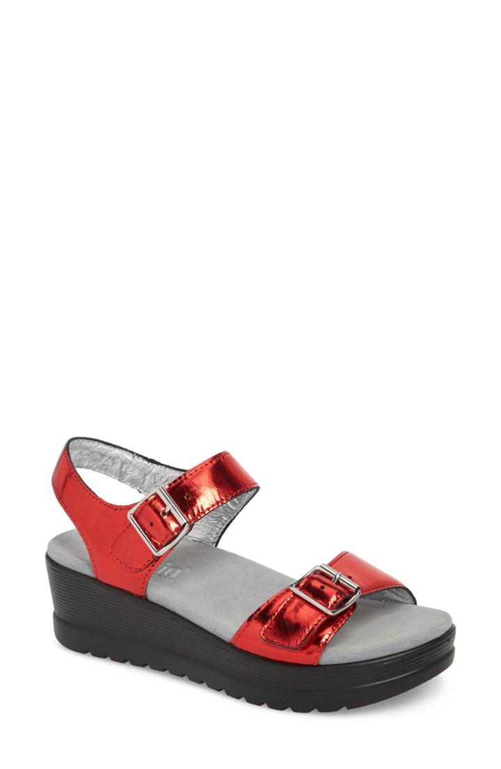 Women's Alegria By Pg Lite Morgyn Sandal -6.5us / 36eu - Red