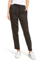 Women's Obey Savoy Satin Pants - Black