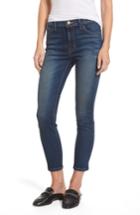 Women's Current/elliott The Stiletto High Waist Ankle Skinny Jeans - Blue