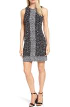 Women's Michael Michael Kors Nora Border Print Sheath Dress