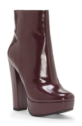 Women's Jessica Simpson Sarita Platform Bootie .5 M - Red