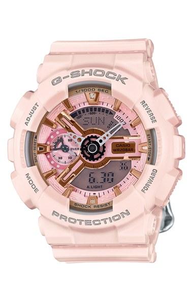 Women's G-shock 'ana-digi' Resin Watch, 49mm