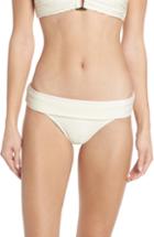 Women's Heidi Klein Foldover Bikini Bottoms - Ivory