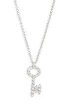 Women's Roberto Coin 'tiny Treasures' Diamond Baby Key Necklace