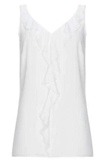 Women's Wallis Ruffle Camisole Us / 20 Uk - Ivory