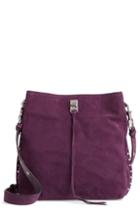 Rebecca Minkoff Darren Deerskin Leather Shoulder Bag - Purple