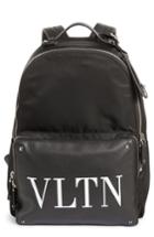 Men's Valentino Garavani Vltn Logo Backpack - Black