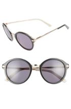 Women's Ted Baker London 49mm Round Sunglasses - Black