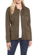 Women's Nordstrom Signature Sateen Utility Jacket