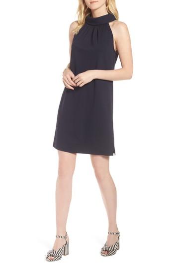 Women's 1901 Button Back Ponte Dress - Blue
