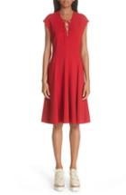 Women's Stella Mccartney Lace-up Dress Us / 40 It - Red