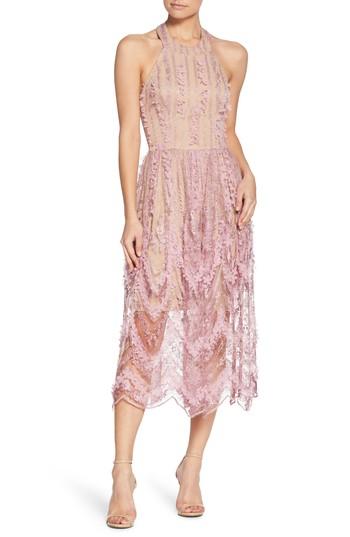 Women's Dress The Population Valerie Halter Dress - Purple