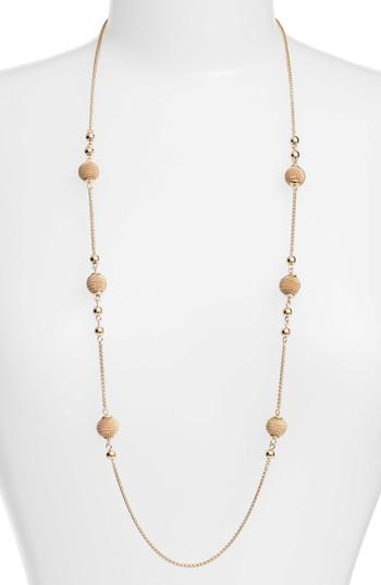 Women's Halogen Chain Wrap Station Necklace