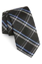 Men's Calibrate Gatrell Plaid Tie, Size - Black