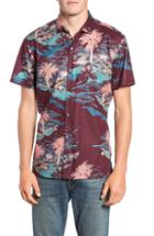 Men's Tori Richard Bonsai Fit Sport Shirt, Size Small - Red