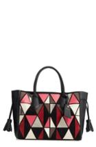 Longchamp Penelope Arty Medium Leather & Suede Tote -