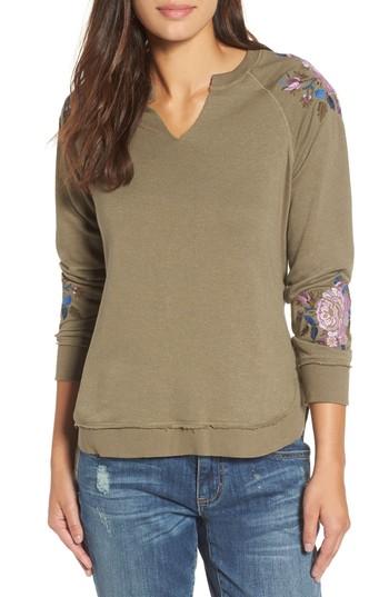 Women's Wit & Wisdom Embroidered Sweater