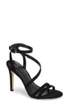 Women's Leith Ava Asymmetrical Strappy Sandal M - Black