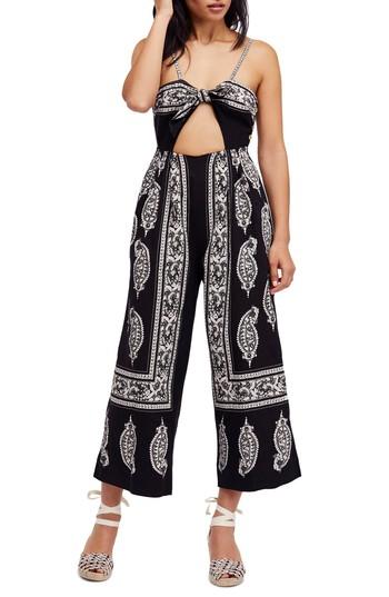 Women's Free People Feel The Sun Jumpsuit - Black