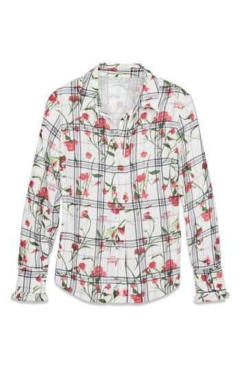Women's Rachel Roy Collection Ruffle Sleeve Blouse - Ivory