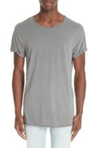 Men's Ksubi Kodeine Distressed T-shirt - Grey