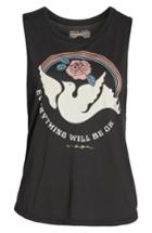 Women's Spiritual Gangster Dove Cotton Blendtank Top