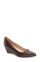 Women's French Sole 'terrazzo' Scalloped Pointy Toe Wedge